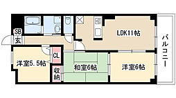 ソフィアメゾン 3LDKの間取図画像