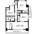 プログレッソ花の木6階13.0万円
