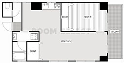 メゾン泉 1LDKの間取図画像