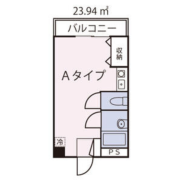 ドミール今池 406｜愛知県名古屋市千種区今池４丁目(賃貸マンション1R・4階・23.94㎡)の写真 その2