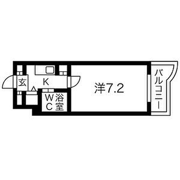 ファーストスプリング 703｜愛知県名古屋市名東区上社２丁目(賃貸マンション1K・7階・18.78㎡)の写真 その1