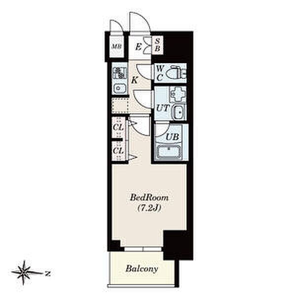 S-RESIDENCE栄四丁目 1101｜愛知県名古屋市中区栄４丁目(賃貸マンション1K・11階・24.24㎡)の写真 その2