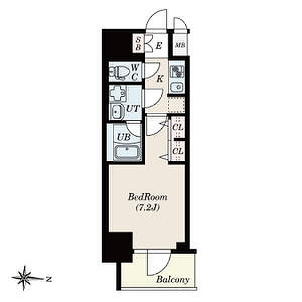 S-RESIDENCE栄四丁目 1203｜愛知県名古屋市中区栄４丁目(賃貸マンション1K・12階・24.21㎡)の写真 その2