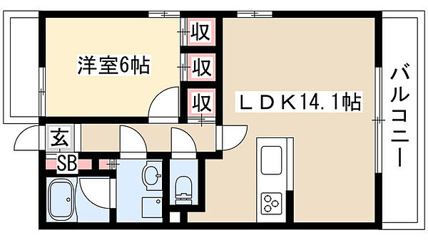 上前津ライズ 1001｜愛知県名古屋市中区千代田４丁目(賃貸マンション1LDK・10階・46.00㎡)の写真 その2