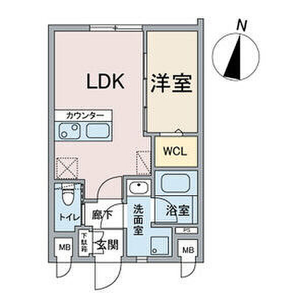 (仮称)運河通マンション 302｜愛知県名古屋市中川区運河通１丁目(賃貸マンション1LDK・3階・30.05㎡)の写真 その1