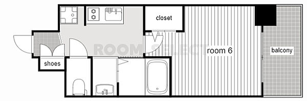 エステムコート名古屋ステーションクロス 202｜愛知県名古屋市中村区則武１丁目(賃貸マンション1K・2階・20.96㎡)の写真 その2