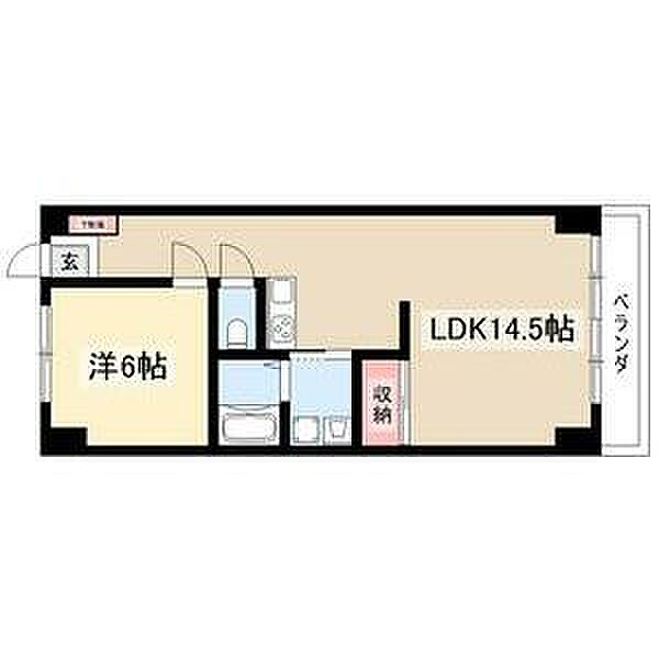 グランクレーア本陣(促進プラン対応) 301｜愛知県名古屋市中村区本陣通５丁目(賃貸アパート1LDK・3階・45.00㎡)の写真 その2