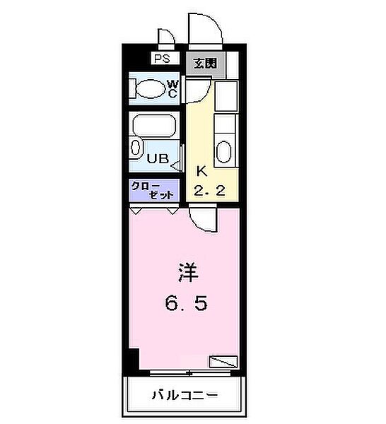 プラティークあらこ 305｜愛知県名古屋市中川区荒子１丁目(賃貸マンション1K・3階・23.00㎡)の写真 その2