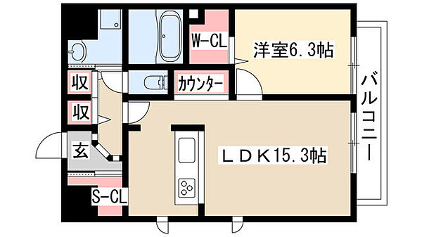 スリーアイランドタワー丸の内 602｜愛知県名古屋市中区丸の内２丁目(賃貸マンション1LDK・6階・52.65㎡)の写真 その2