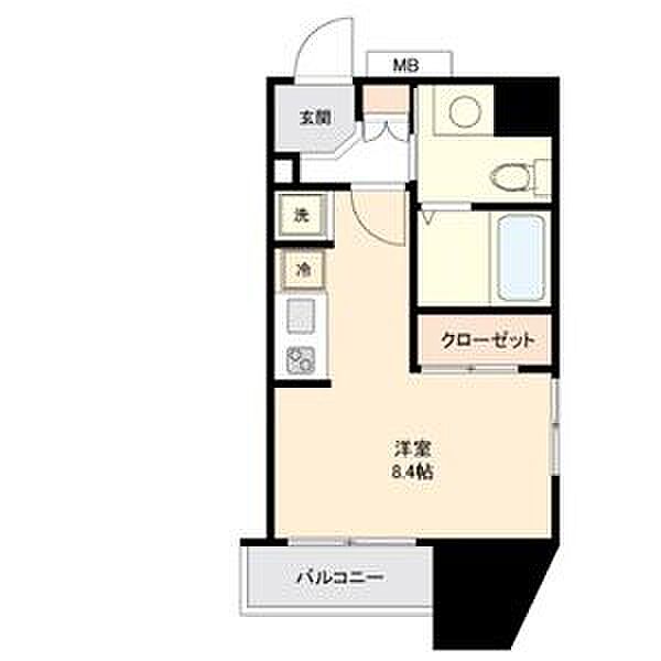 ライブコート丸の内 803｜愛知県名古屋市中区丸の内３丁目(賃貸マンション1R・8階・23.56㎡)の写真 その2