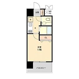 FRONTIERTOWER名駅南 1Kの間取図画像