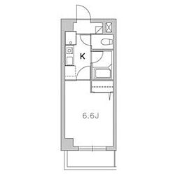 KATE'SHOUSE 1Kの間取図画像