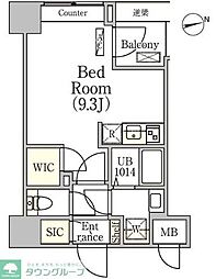 間取図画像 ワンルーム
