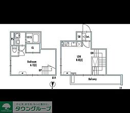 GRANPASEO 阿佐ヶ谷II 1LDKの間取図画像