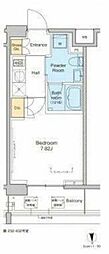 プラウドフラット中野 1Kの間取図画像