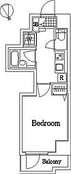 パークウェル高円寺 1Kの間取図画像