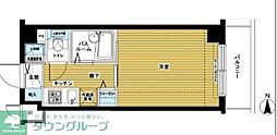 トーシンフェニックス高円寺南 1Kの間取図画像