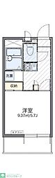 Rapport1 1Kの間取図画像