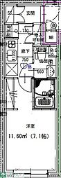 杉並区和田1丁目マンション 1Kの間取図画像
