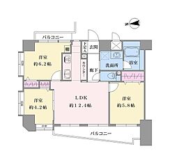 ナイスアーバン千駄木 3LDKの間取図画像