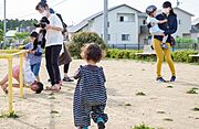 住民以外の人は入ってきにくいので、小さなお子様もみんなで見守れる環境です