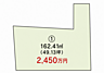 区画図：１号地（２４５０万円）