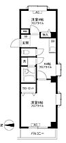 パール・フジタ 301 ｜ 東京都新宿区四谷４丁目29-8（賃貸マンション2K・3階・36.25㎡） その2