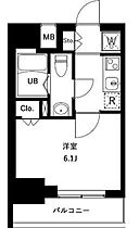 アーバンパークお花茶屋 1103 ｜ 東京都葛飾区宝町１丁目1-7（賃貸マンション1K・11階・21.28㎡） その2