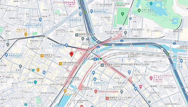 タウンコート飯田橋 101｜東京都新宿区揚場町(賃貸マンション1LDK・1階・32.69㎡)の写真 その11