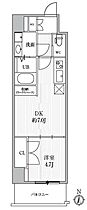 カバナプラス四谷（CAVANA YOTSUYA） 1403 ｜ 東京都新宿区四谷３丁目11-16（賃貸マンション1DK・14階・30.95㎡） その2