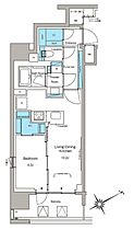 ルフォンプログレ蔵前プレミア 401 ｜ 東京都台東区浅草橋３丁目3-3（賃貸マンション1LDK・4階・40.56㎡） その2