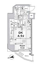 メイクス上野 1005 ｜ 東京都台東区東上野６丁目30-5（賃貸マンション1DK・10階・25.56㎡） その2