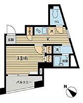 エスティメゾン千駄木 1301 ｜ 東京都文京区千駄木３丁目49-1（賃貸マンション1K・13階・24.47㎡） その2