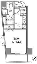 ジョイシティ小石川 501 ｜ 東京都文京区大塚３丁目35-18（賃貸マンション1K・5階・24.95㎡） その2