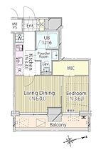 パークフロント新宿 702 ｜ 東京都新宿区新宿２丁目8-4（賃貸マンション1LDK・7階・31.84㎡） その2