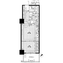 マークスタワー 411 ｜ 東京都荒川区荒川７丁目46-1（賃貸マンション1LDK・4階・39.15㎡） その2