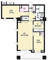 アーデン神保町 1002 ｜ 東京都千代田区神田小川町３丁目（賃貸マンション2LDK・10階・58.46㎡） その2