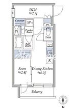 イプセ四谷三丁目 104 ｜ 東京都新宿区舟町7-13（賃貸マンション1DK・1階・26.23㎡） その2