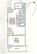 アイルグランデ浅草 1101 ｜ 東京都台東区今戸１丁目10-5（賃貸マンション1LDK・11階・41.13㎡） その2