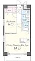 CASAVIVACE6階14.5万円
