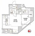 ログ入谷12階18.8万円