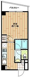 グランジュール 1Kの間取図画像