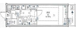 トレステラレジデンス入谷 1Kの間取図画像