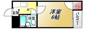 メゾン・アルエ  ｜ 大阪府東大阪市下小阪4丁目（賃貸マンション1K・3階・18.00㎡） その2