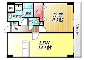 グランデ　フィオーレ  ｜ 大阪府八尾市高砂町5丁目6-1（賃貸マンション1LDK・3階・52.48㎡） その2