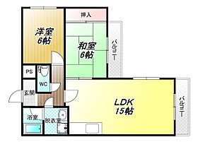 レジデンスOGAWA  ｜ 大阪府八尾市小阪合町3丁目3-16（賃貸マンション2LDK・2階・60.22㎡） その2