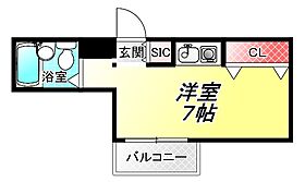 イーストコトブキ  ｜ 大阪府東大阪市足代北2丁目（賃貸マンション1R・6階・18.00㎡） その2