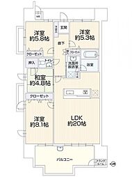 間取図画像 4LDK