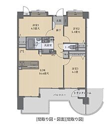 間取図画像 3LDK