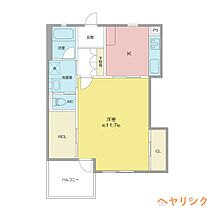 愛知県長久手市砂子1101（賃貸マンション1K・2階・46.28㎡） その2